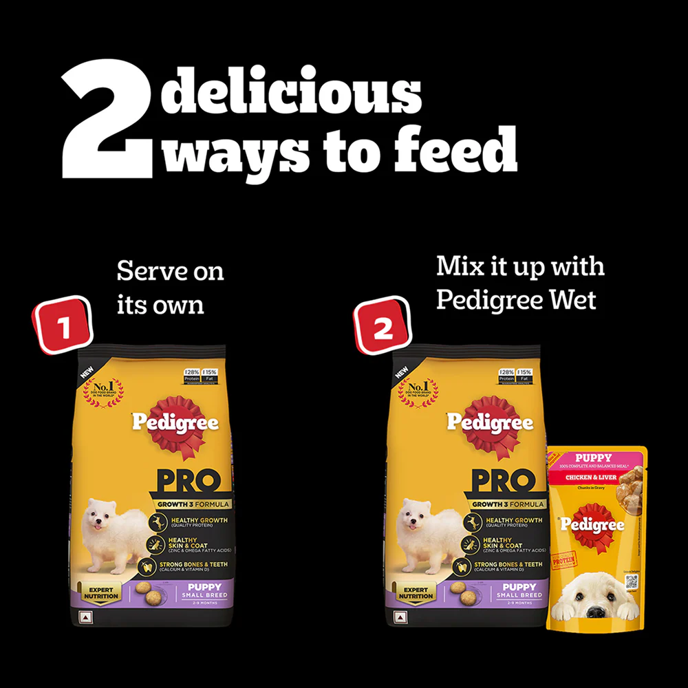 Pedigree PRO Expert Nutrition Small Breed Puppy (2 to 9 Months) Dry Food - Image 14