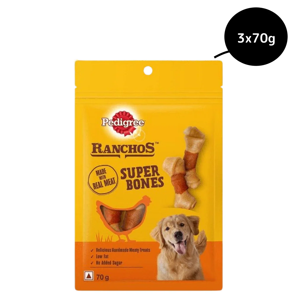 Pedigree Ranchos Super Bones Chicken & Milk Dog Treats - Image 15