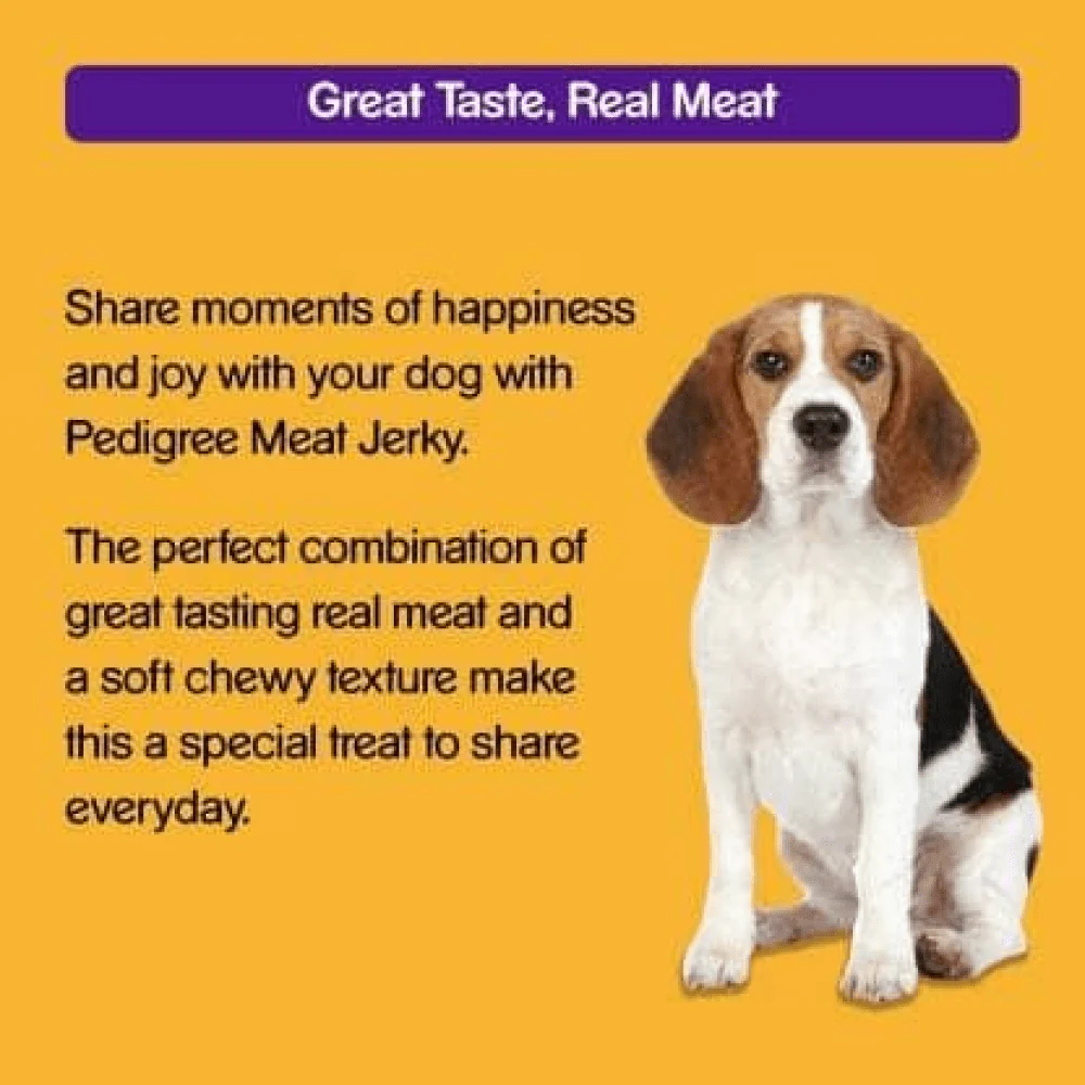 Pedigree Roasted Lamb Meat Jerky Adult Dog Treats - Image 3