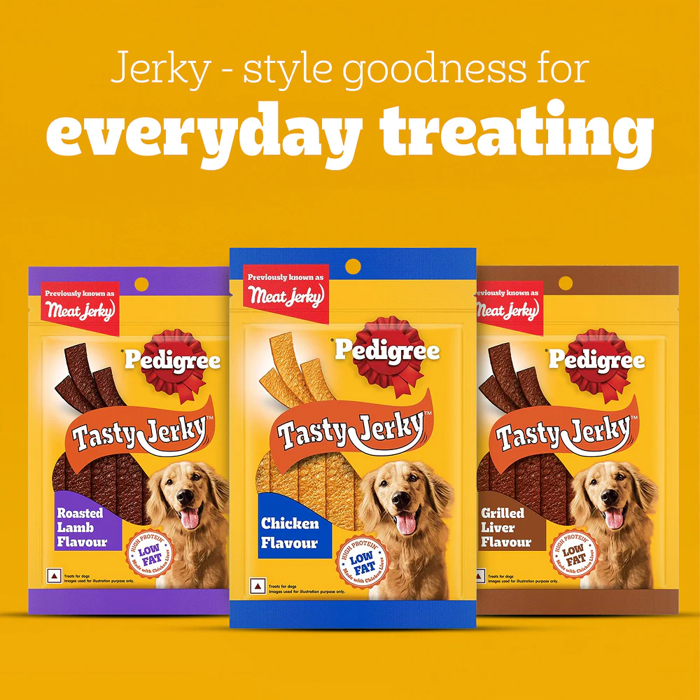 Pedigree Roasted Lamb Tasty Jerky Dog Treat - Image 10
