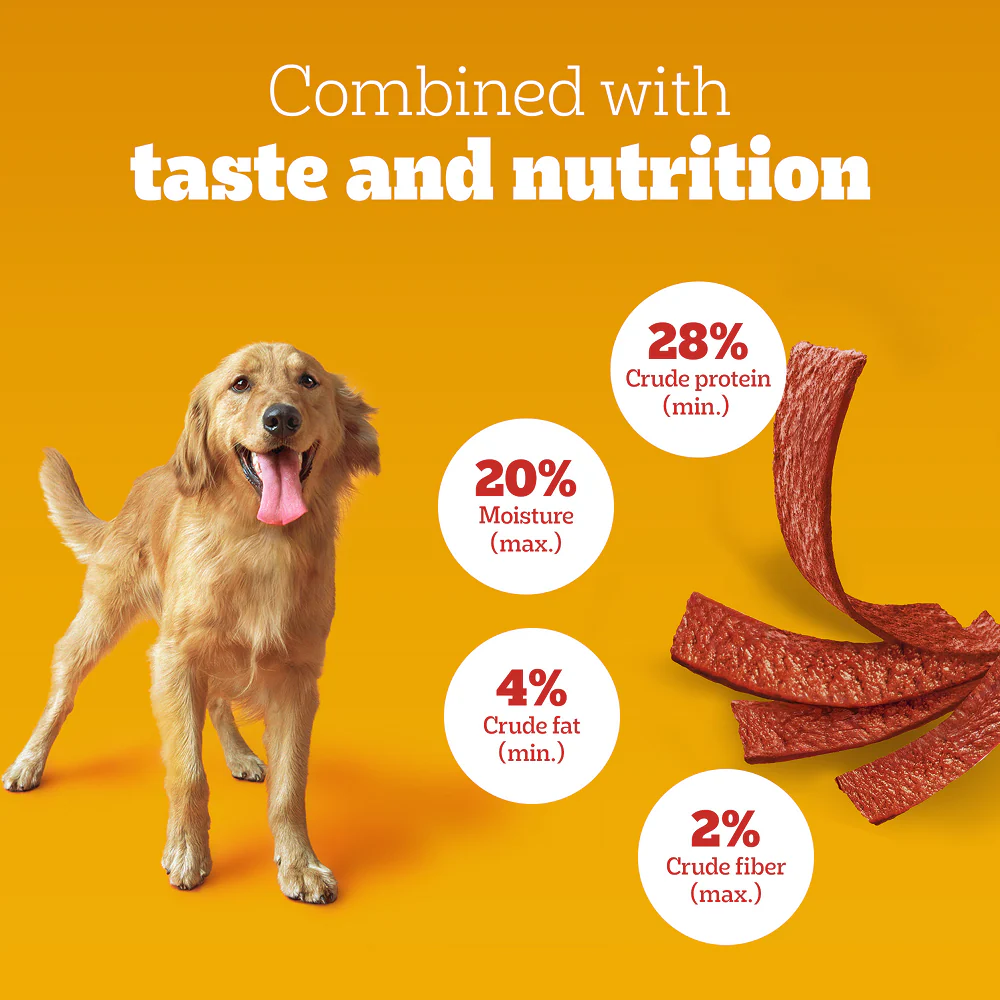 Pedigree Roasted Lamb Tasty Jerky Dog Treat - Image 4