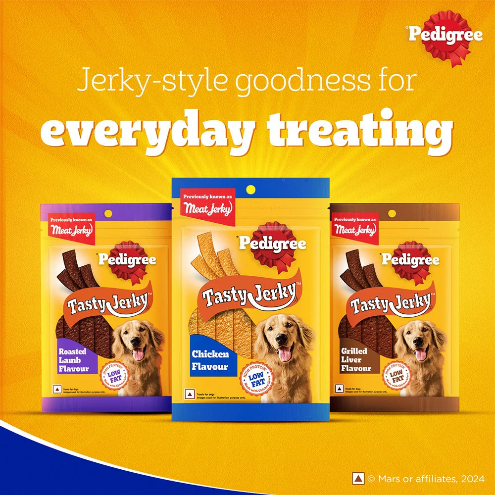 Pedigree Roasted Lamb Tasty Jerky Dog Treat - Image 6