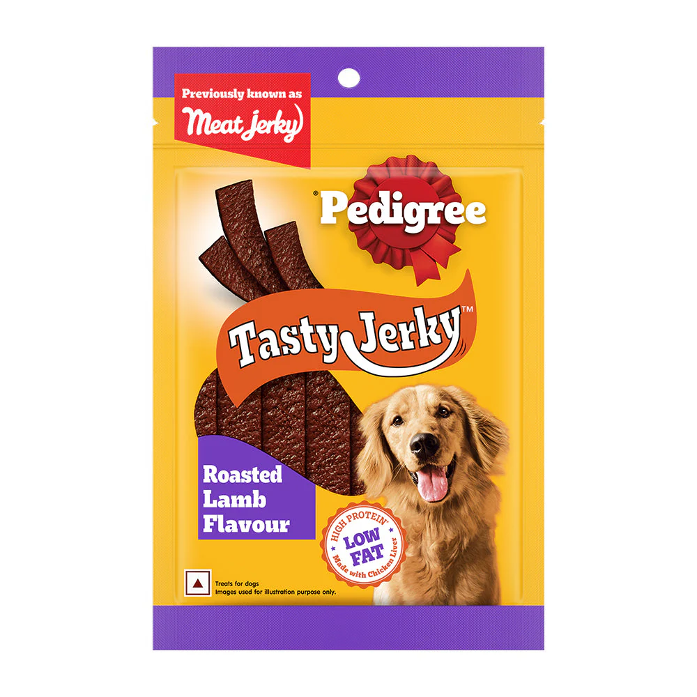 Pedigree Roasted Lamb Tasty Jerky Dog Treat - Image 9