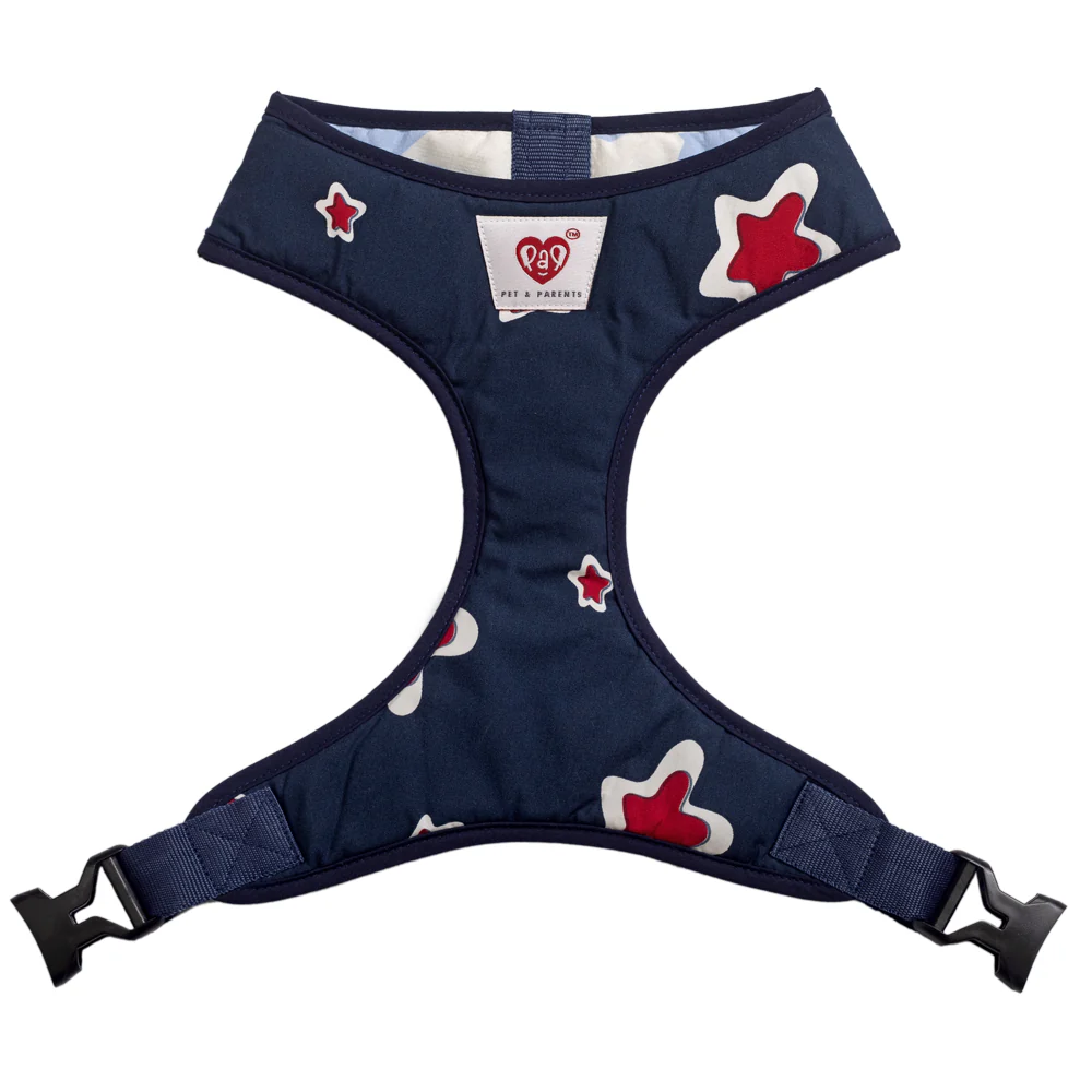 Pet And Parents Cloudy Butterfly Reversible Harness for Dogs - Image 3