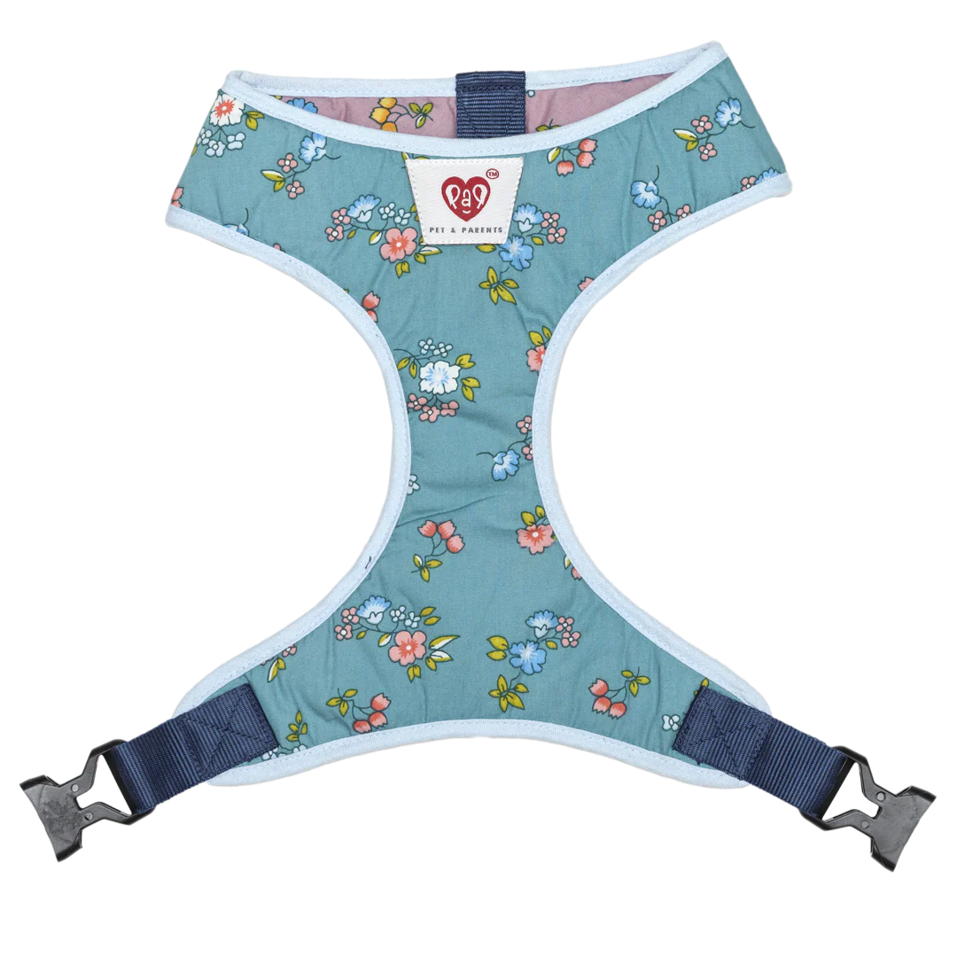 Pet And Parents Dainty Floral Reversible Harness for Dogs - Image 3