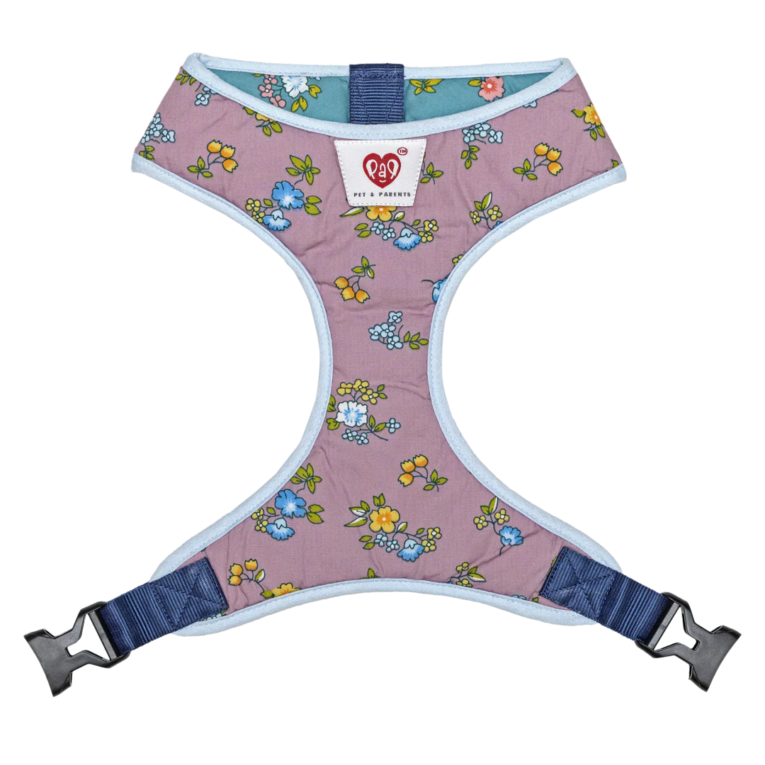 Pet And Parents Dainty Floral Reversible Harness for Dogs - Image 4