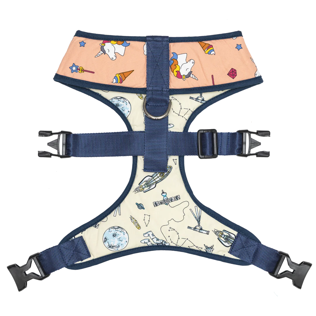Pet And Parents Galaxy Wonderland Reversible Harness for Dogs - Image 5