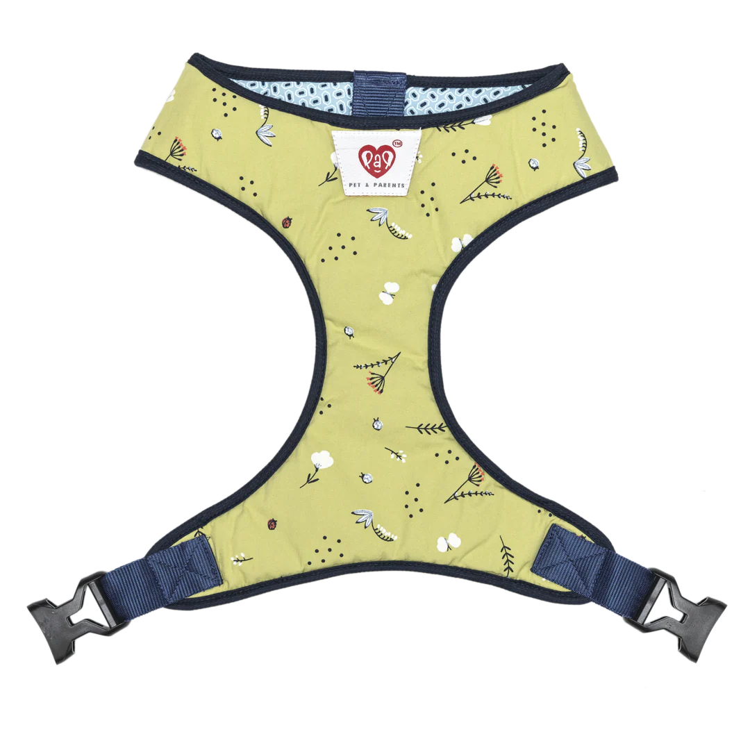 Pet And Parents Green Garden Reversible Harness for Dogs - Image 3