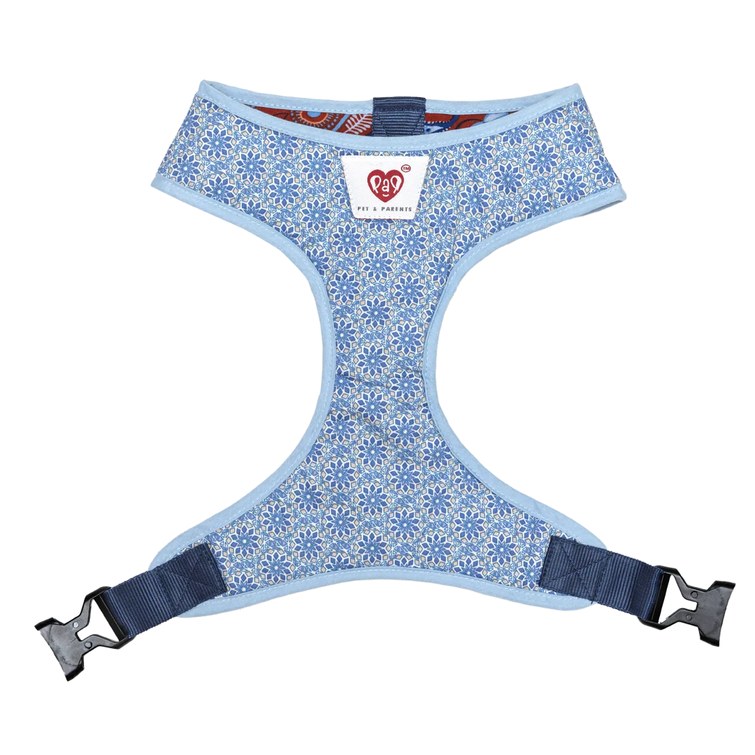 Pet And Parents Indie Floral Reversible Harness for Dogs - Image 4