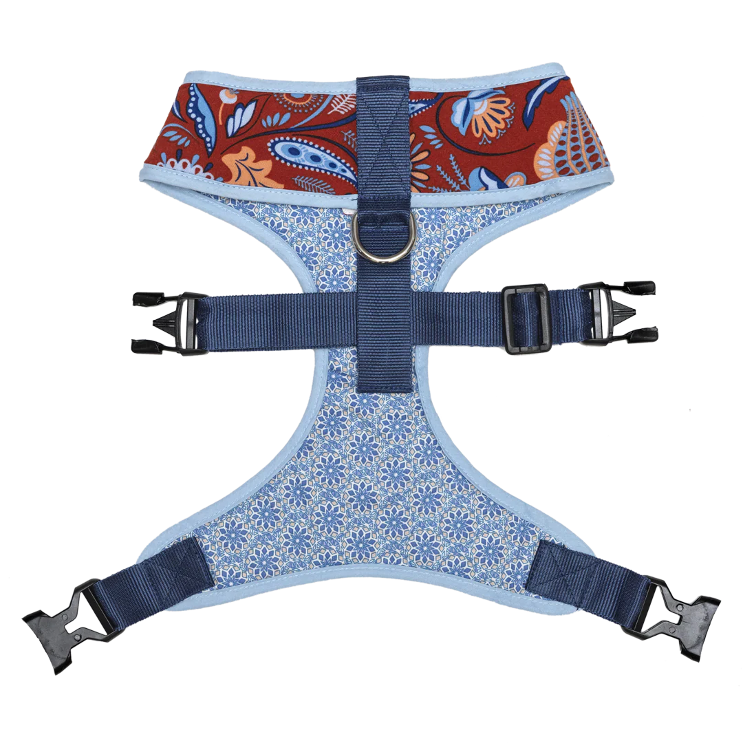 Pet And Parents Indie Floral Reversible Harness for Dogs - Image 5