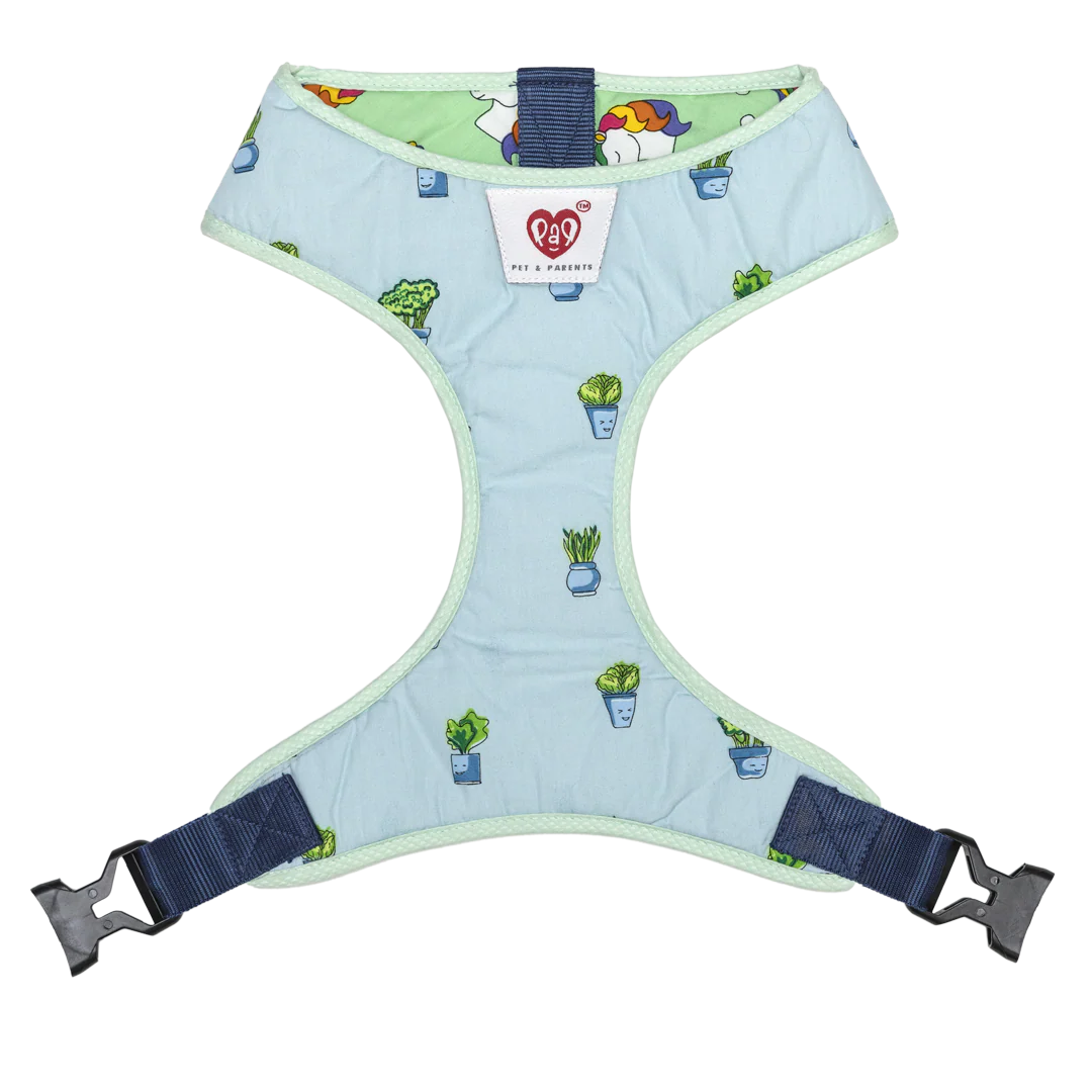 Pet And Parents Little Plant’s Wonderland Reversible Harness for Dogs - Image 3