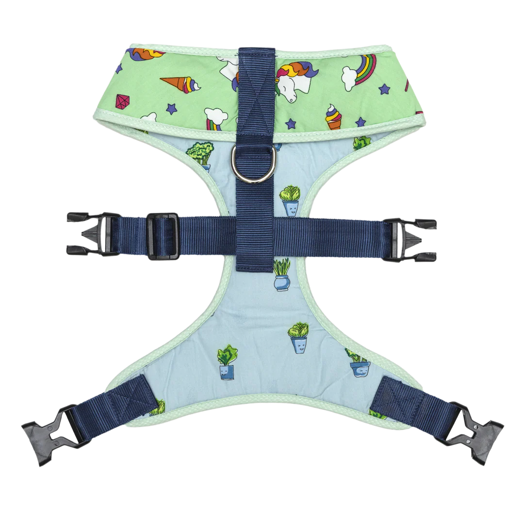 Pet And Parents Little Plant’s Wonderland Reversible Harness for Dogs - Image 5