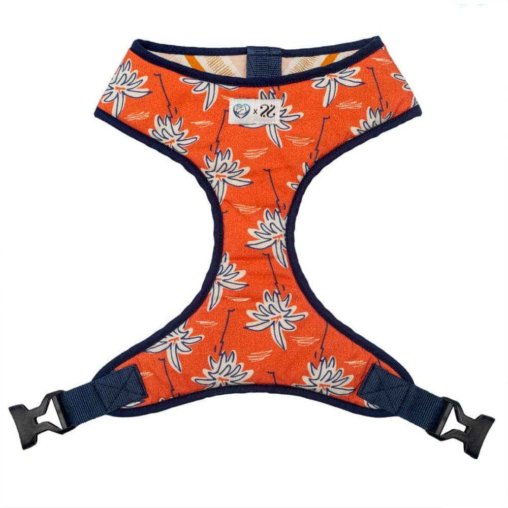 Pet And Parents Stripy Palms Reversible Harness for Dogs - Image 3