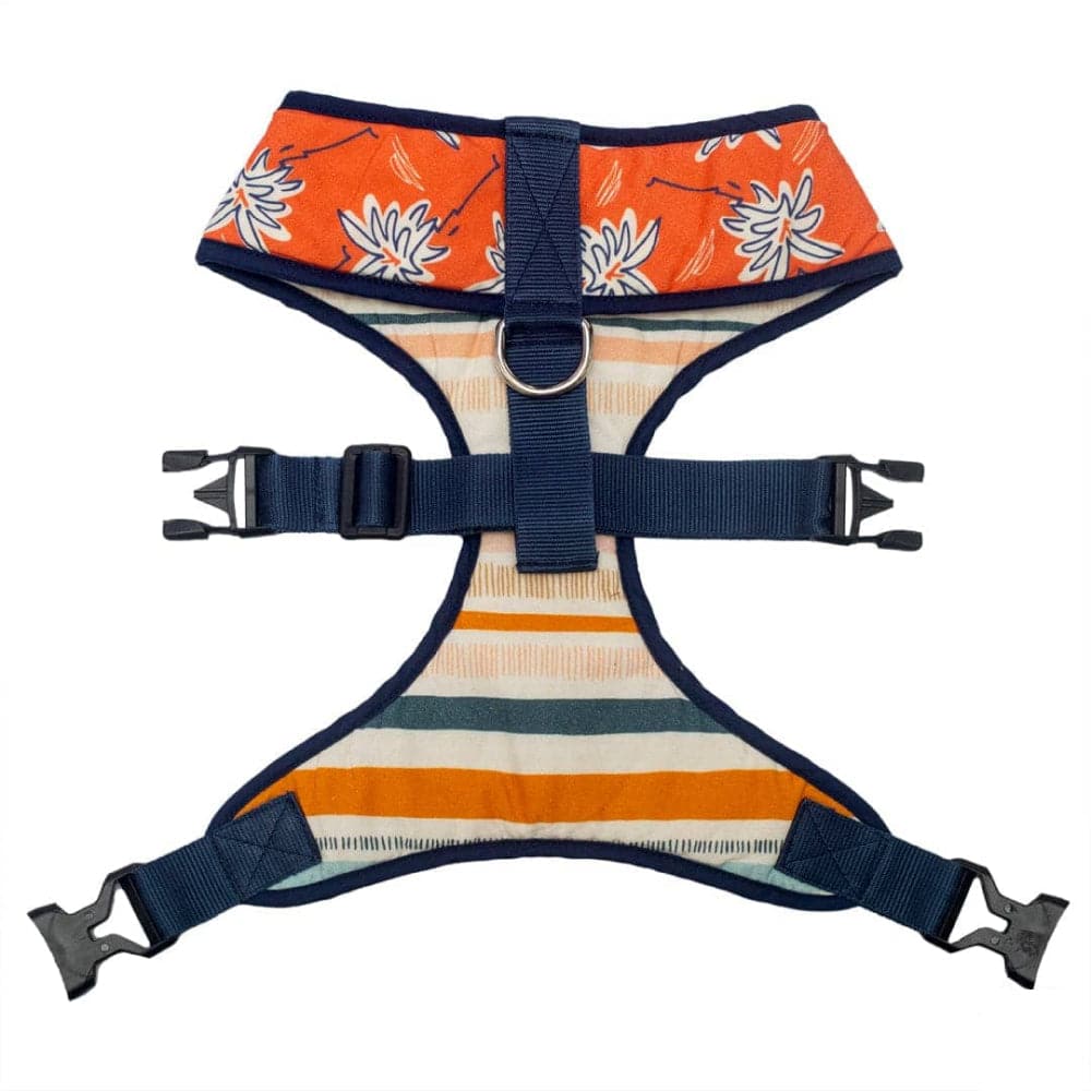 Pet And Parents Stripy Palms Reversible Harness for Dogs - Image 4