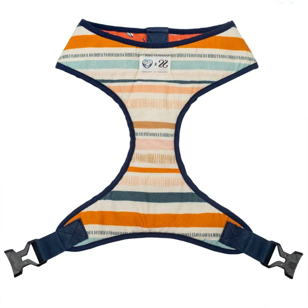Pet And Parents Stripy Palms Reversible Harness for Dogs - Image 5