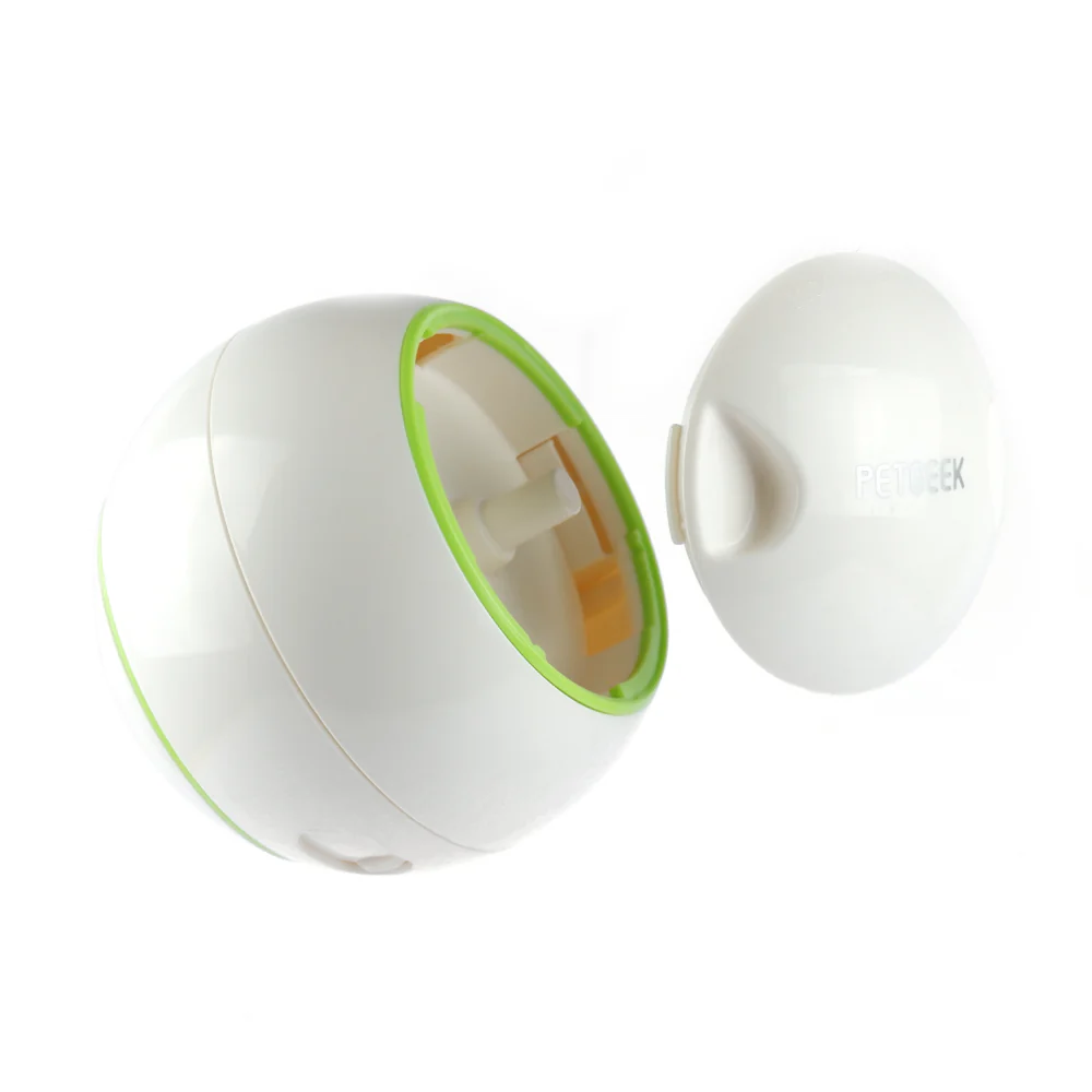 Pet Geek Foodie Orb Rolling Ball Treat Toy for Dogs | For Medium Chewers (White) - Image 5