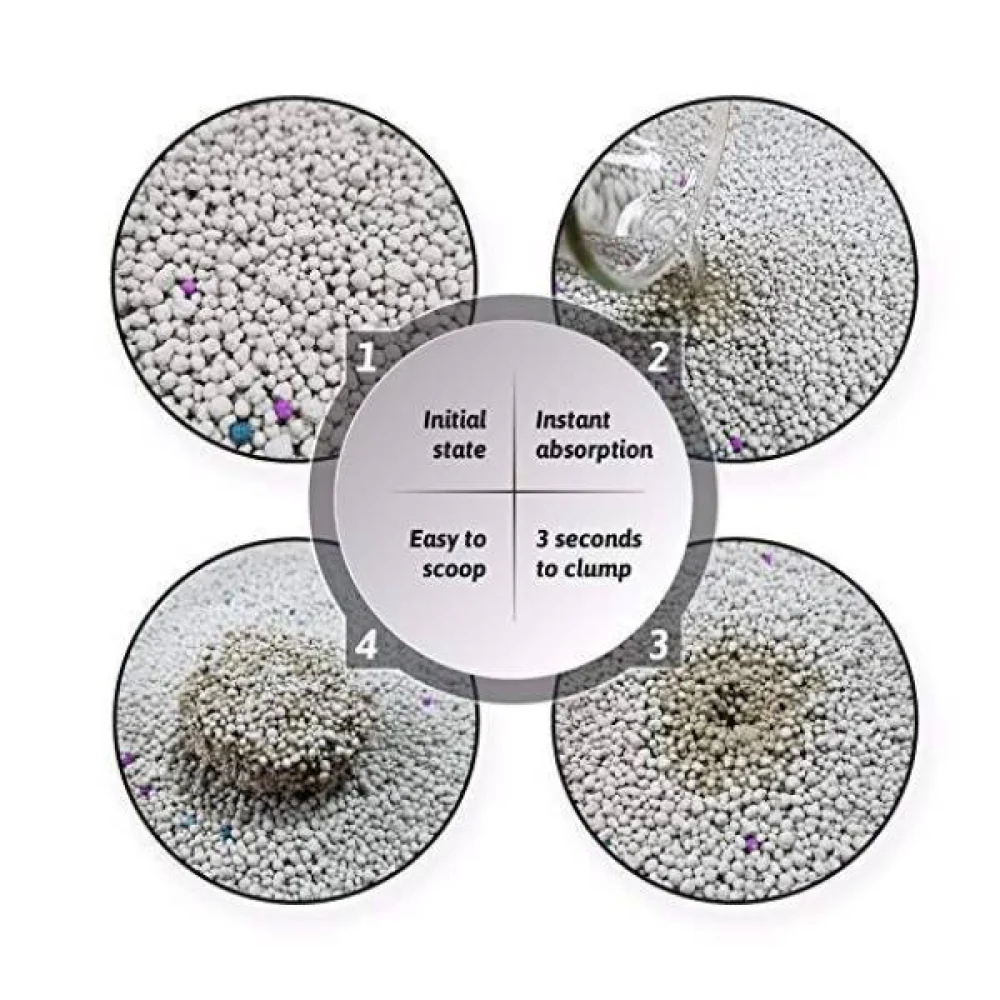 Pet Pattern Natural Clay Unscented Advance Clumping Cat Litter - Image 4