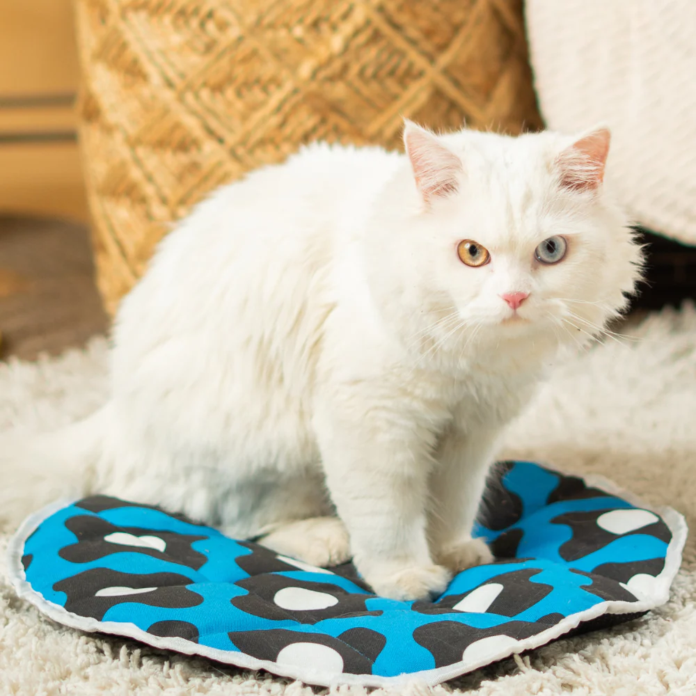 Pet Set Go Blue Bliss Mat for Cats (Navy Blue) - Image 3