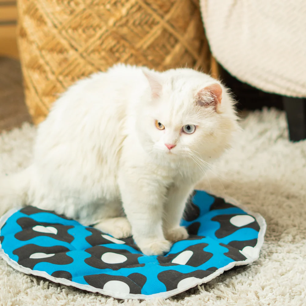 Pet Set Go Blue Bliss Mat for Cats (Navy Blue) - Image 5