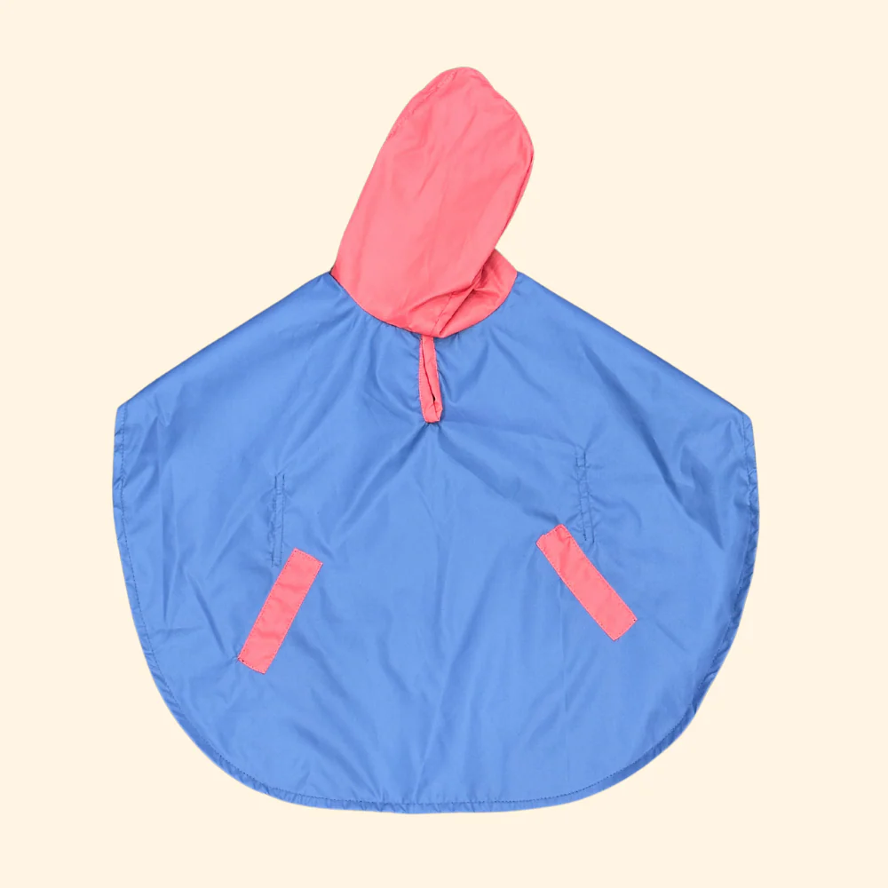 Pet Set Go Dual Colour Cape Style Raincoat for Dogs (Purple) - Image 6