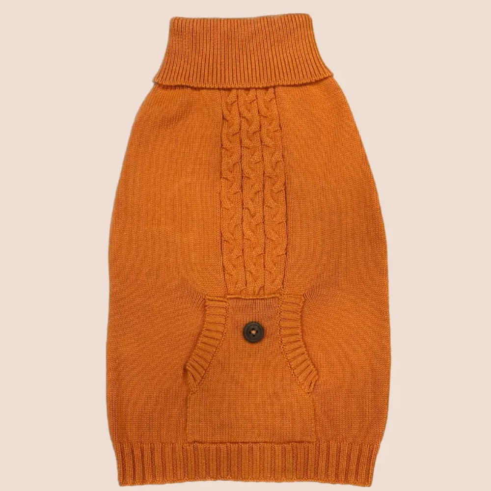 Pet Set Go Elsa's Sweater for Dogs (Orange) - Image 6