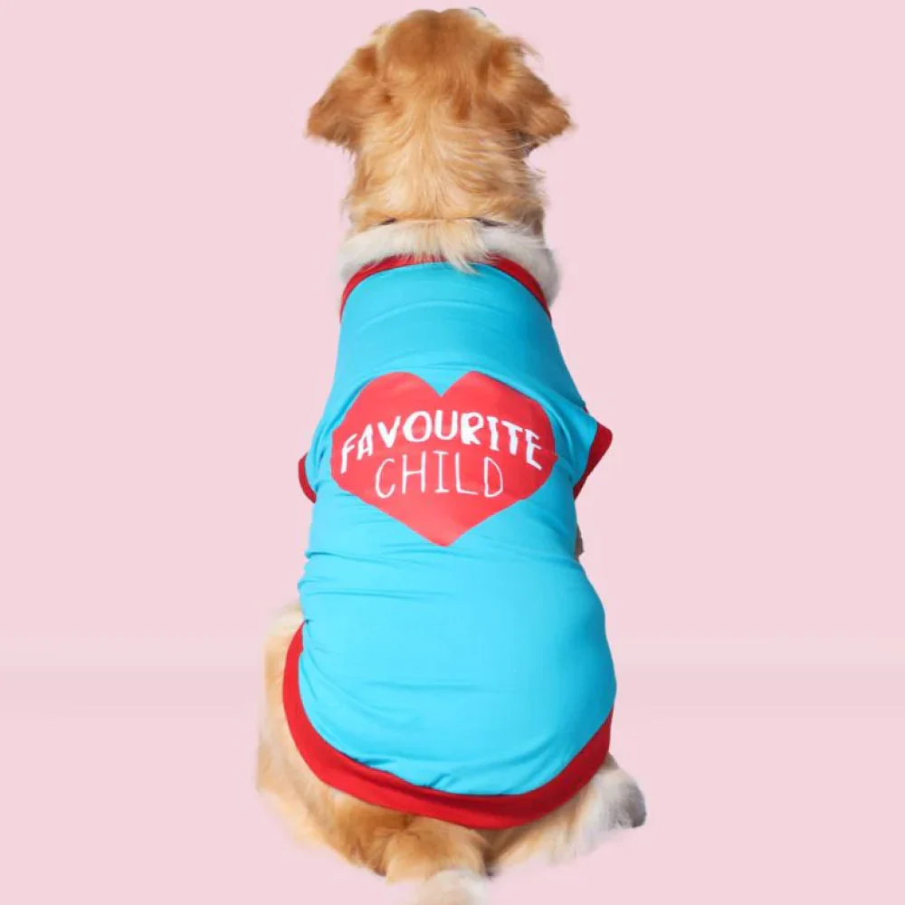 Pet Set Go Favourite Child Tshirt for Dogs (Blue) - Image 5