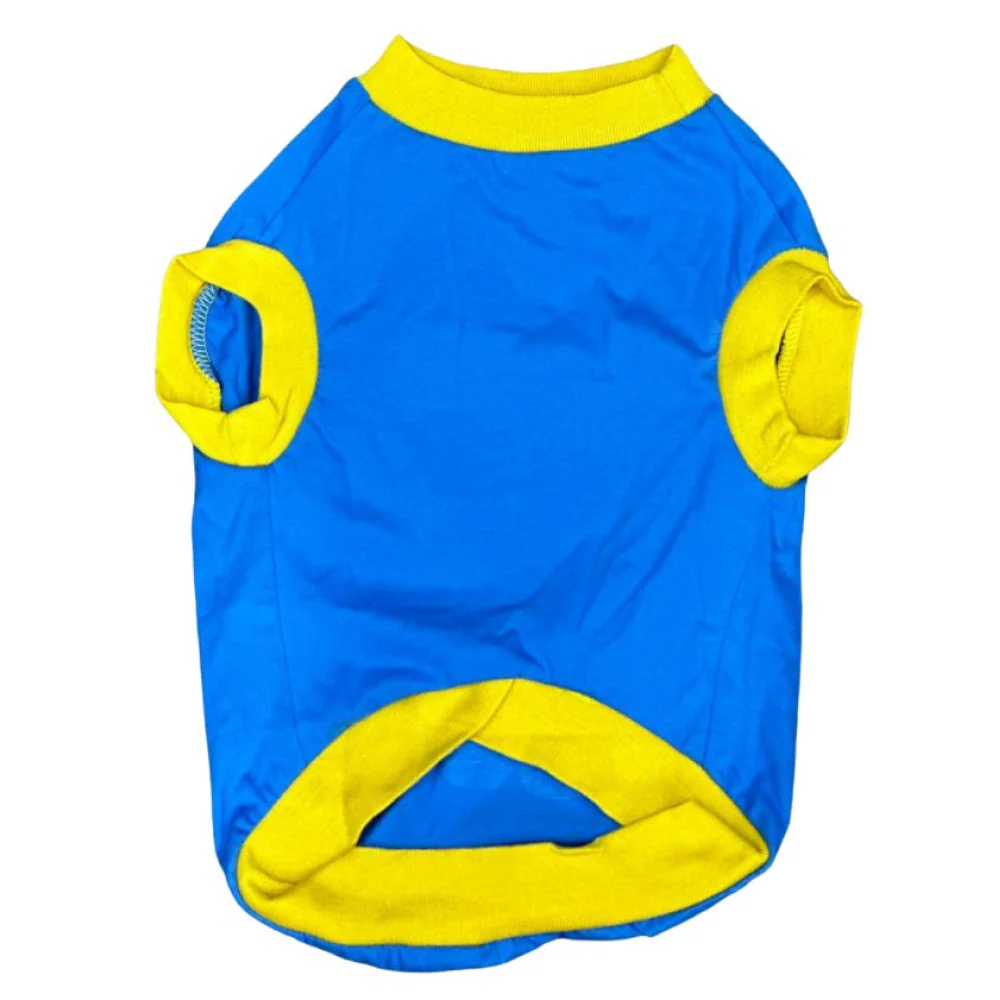 Pet Set Go Hotter Than The Summer Sleeveless T Shirt for Dog (Blue) - Image 6