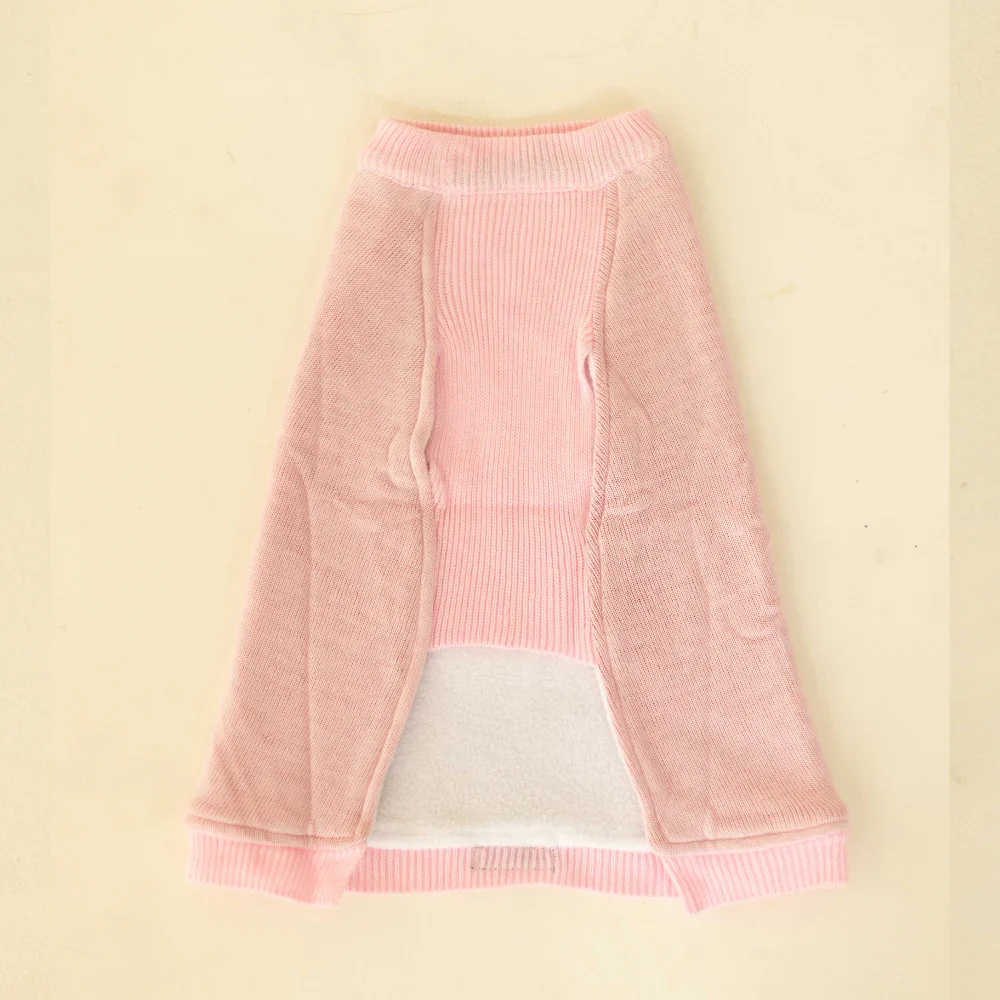 Pet Set Go Ira’s Sweater for Dogs and Cats (Red & Pink) - Image 8