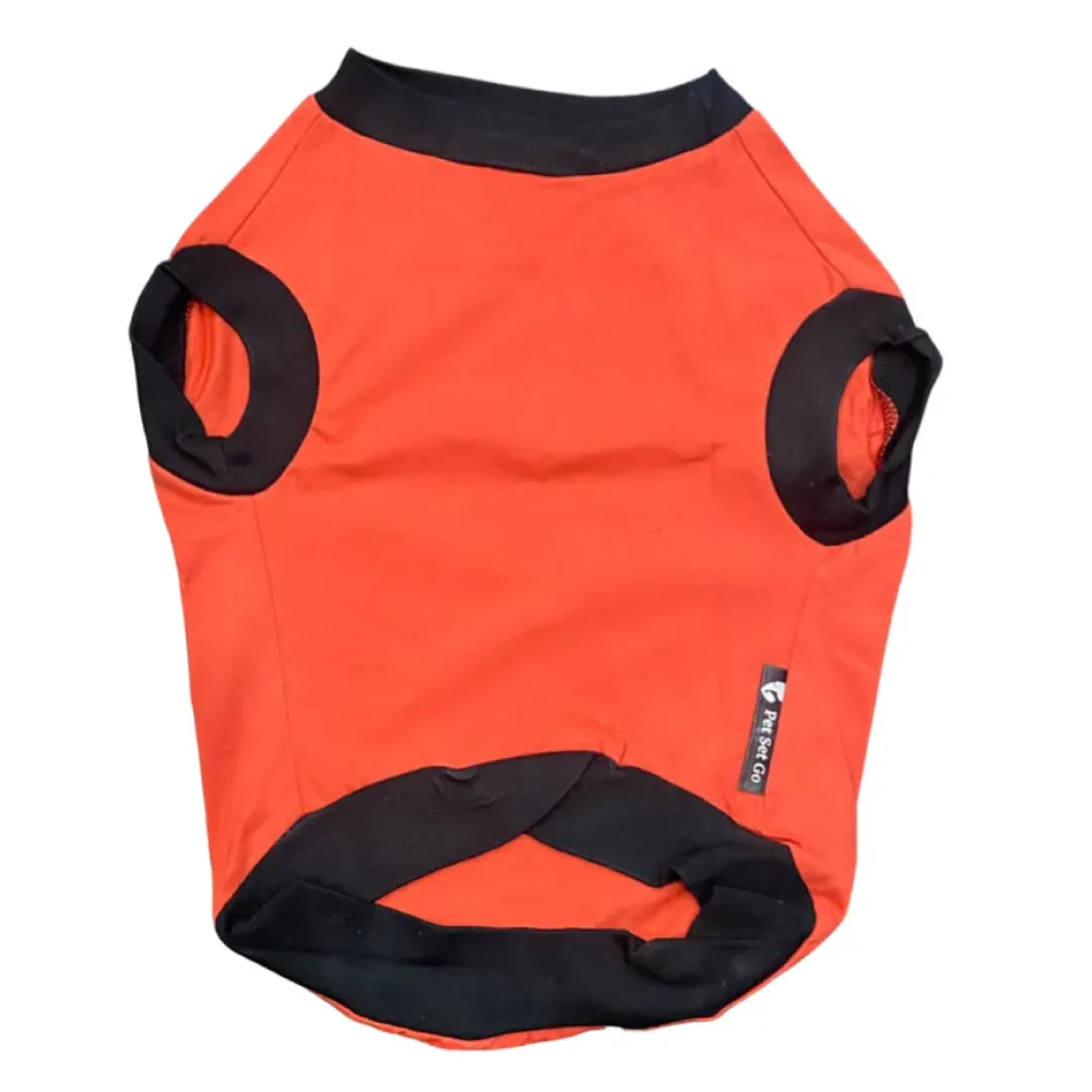 Pet Set Go Main Aur Aalsi T-shirt for Dog (Red) - Image 7