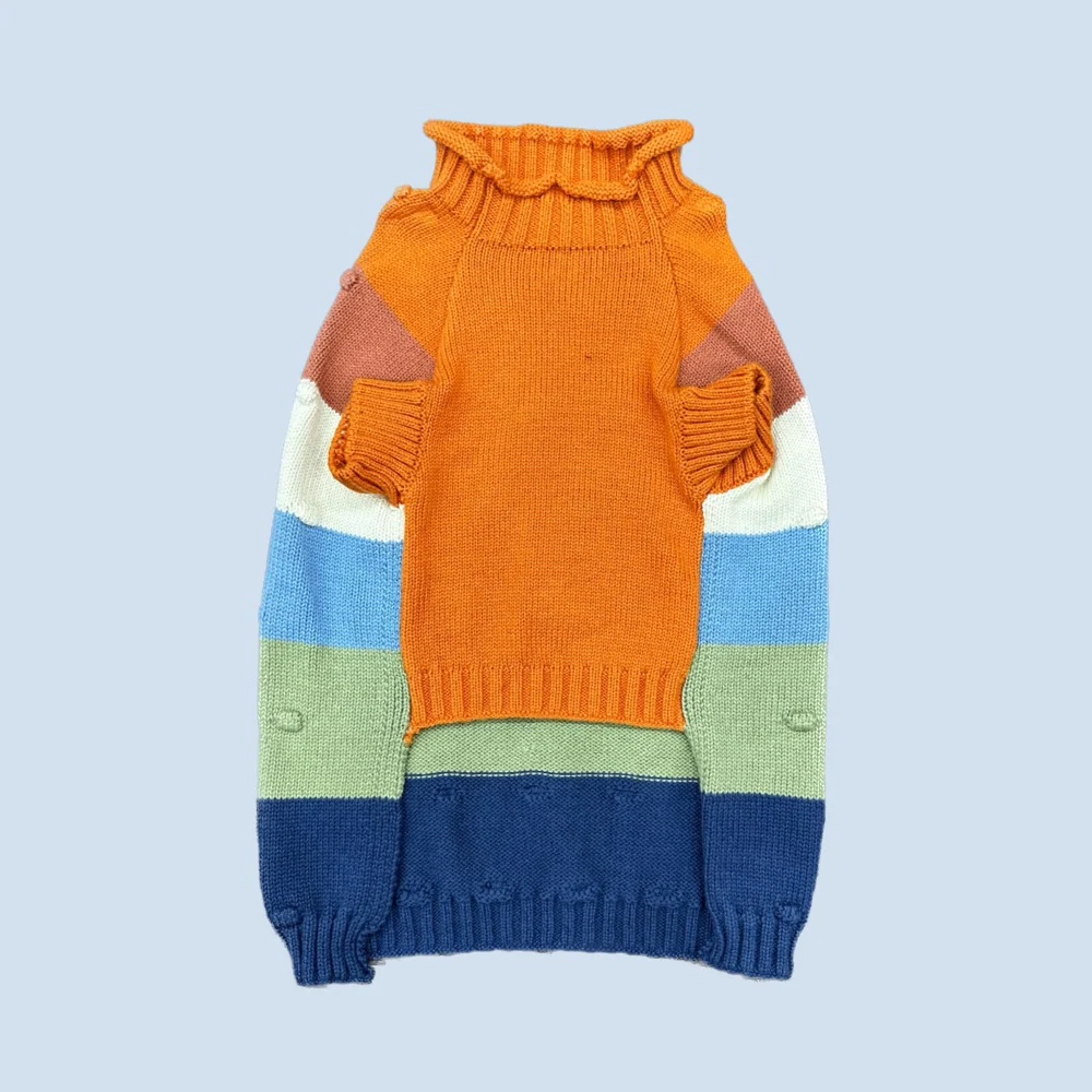 Pet Set Go Multi Coloured Sweater for Dogs - Image 4