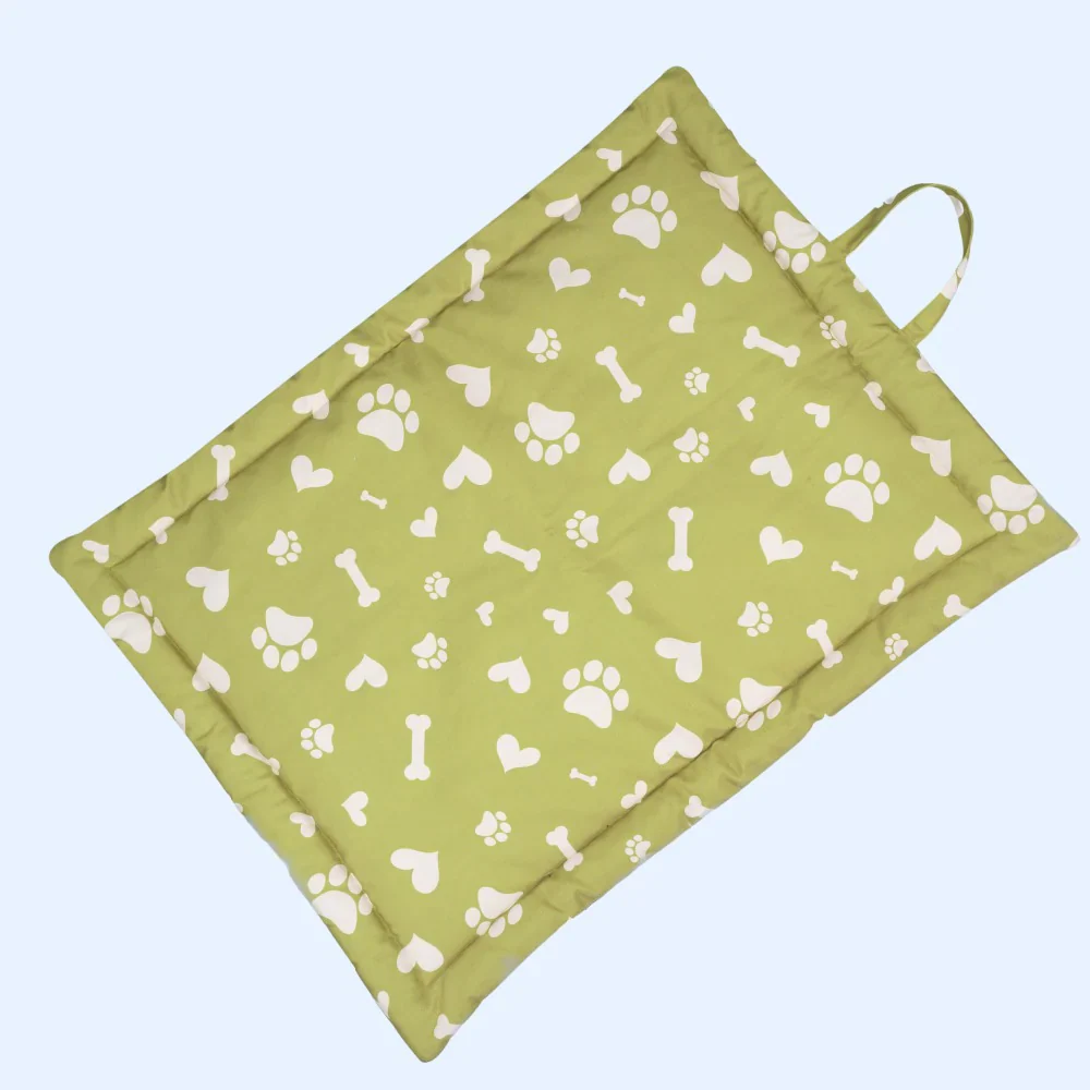 Pet Set Go Paw and Bones Heaven Mat for Dogs and Cats (Green) - Image 6