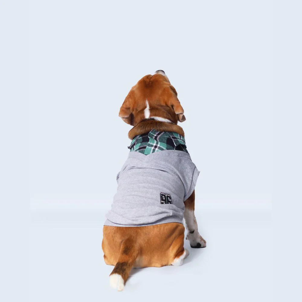 Pet Set Go Polo Knit Tshirt for Dogs (Grey) - Image 5