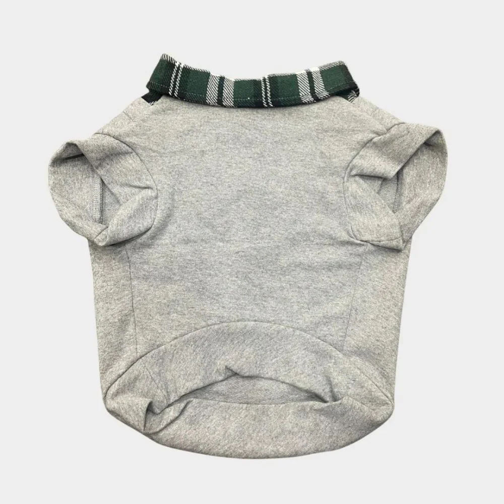 Pet Set Go Polo Knit Tshirt for Dogs (Grey) - Image 8