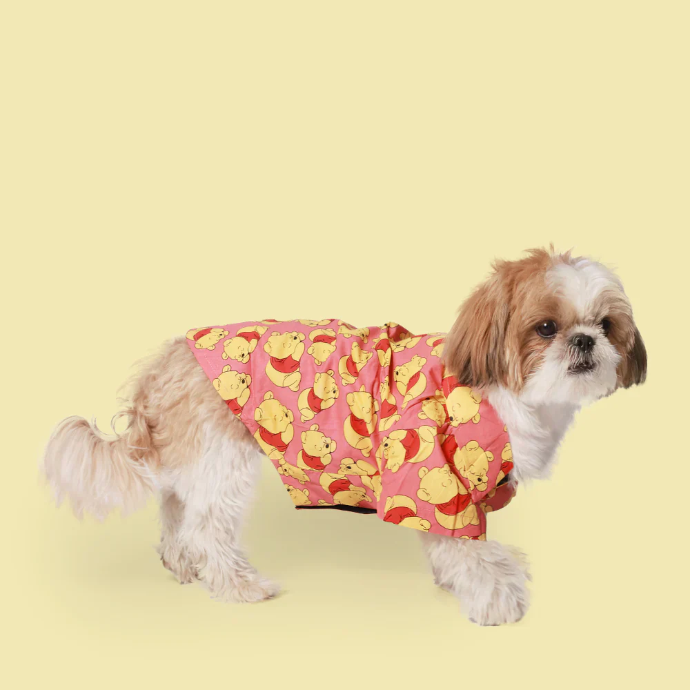 Pet Set Go Pooh Cotton Shirt for Dogs (Red) - Image 3