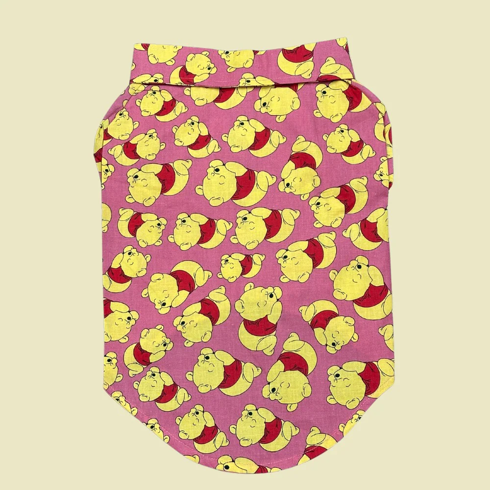 Pet Set Go Pooh Cotton Shirt for Dogs (Red) - Image 6
