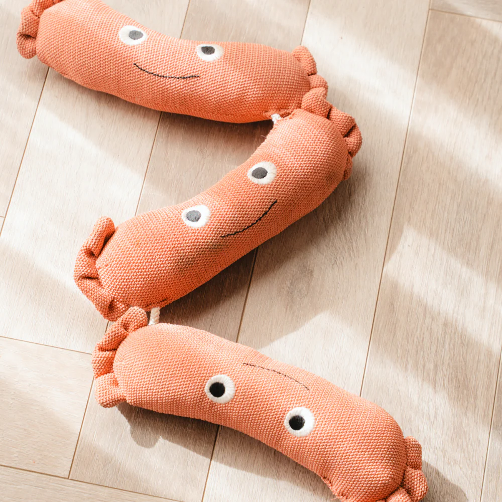 Pet Set Go Sausage Plush Toy for Dogs (Brown) - Image 2