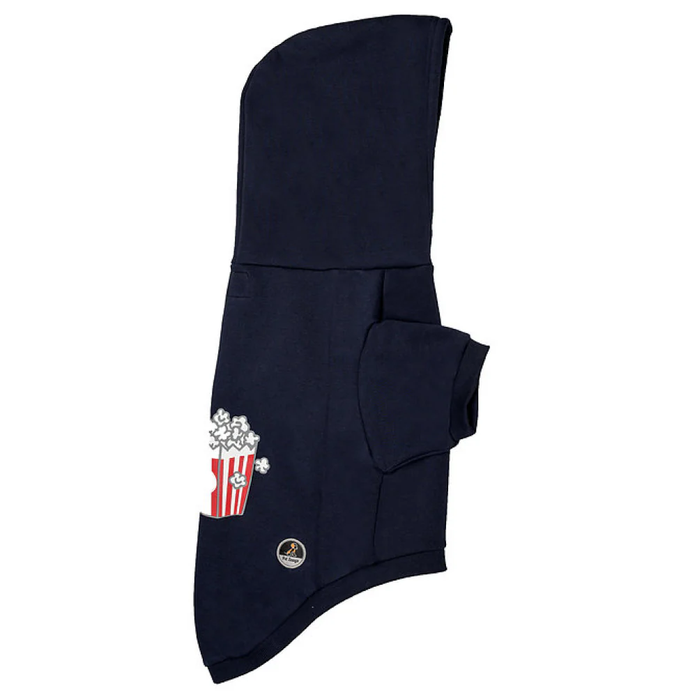 Pet Snugs Popcorn Print Sweatshirt for Dogs (Navy Blue) - Image 2