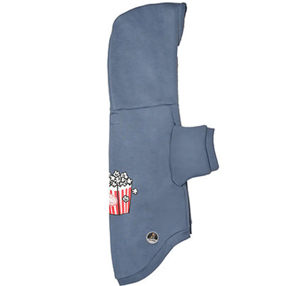 Pet Snugs Popcorn Print Sweatshirt for Dogs (Sky Blue) - Image 2