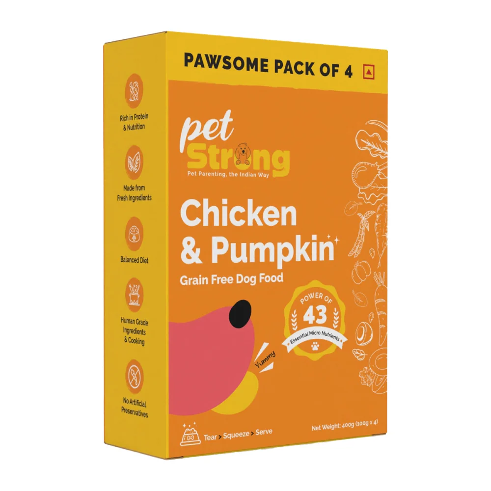 PetStrong Chicken and Pumpkin Grain Free Fresh Food for Dogs - Image 4