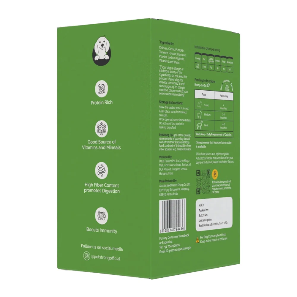 PetStrong Chicken and Veggies in Gravy Wet Food for Dogs - Image 4