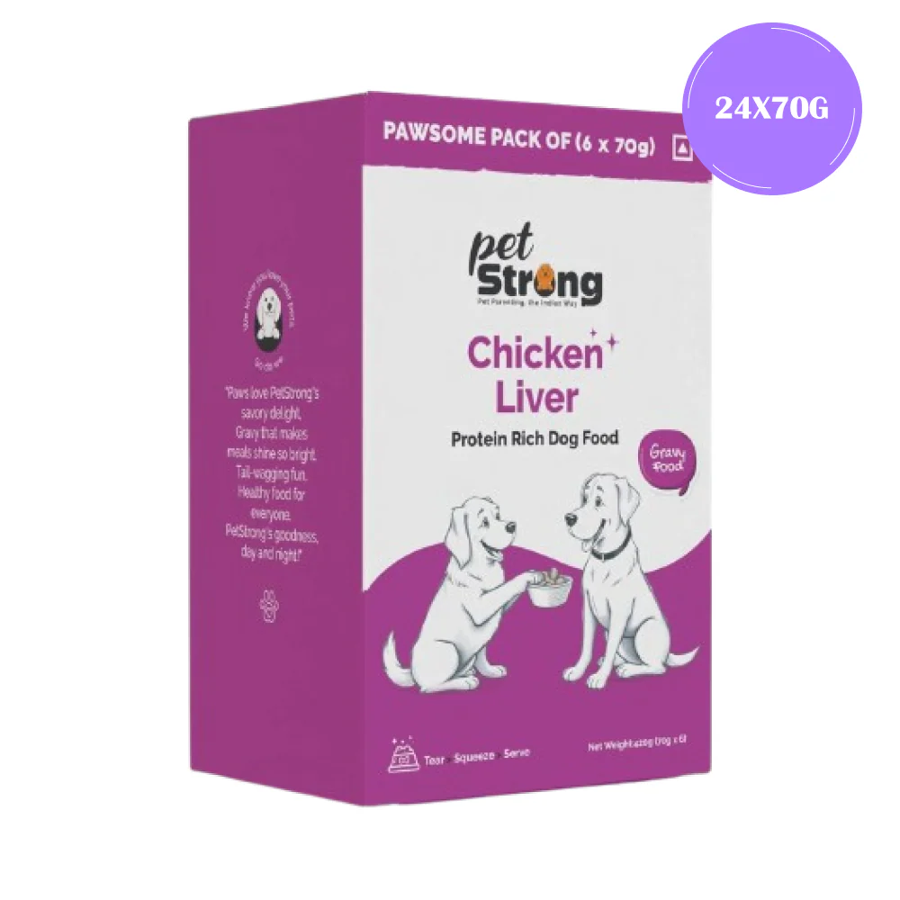 PetStrong Chicken Liver in Gravy Wet Food for Dogs - Image 10