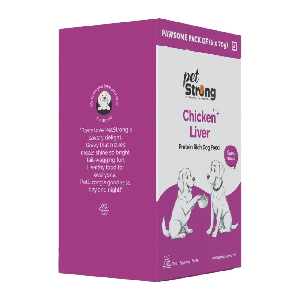 PetStrong Chicken Liver in Gravy Wet Food for Dogs - Image 3