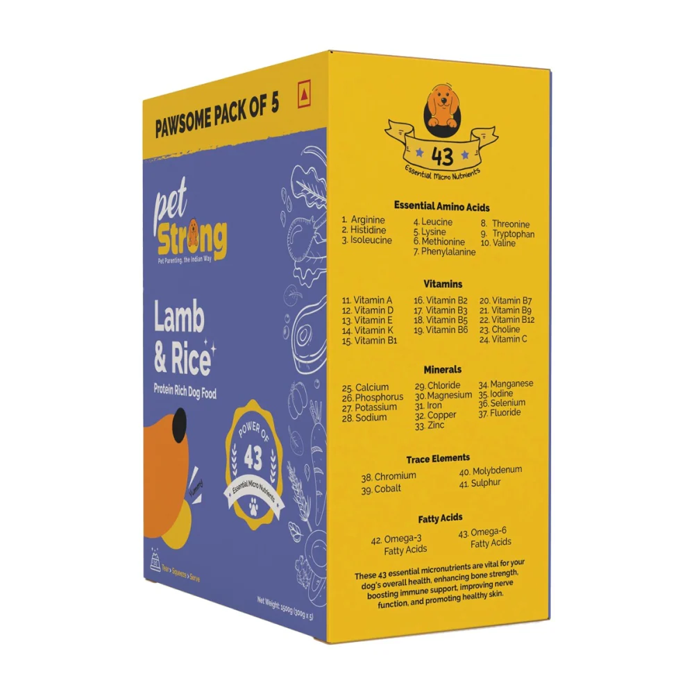 PetStrong Lamb and Rice Fresh Food for Dogs - Image 3