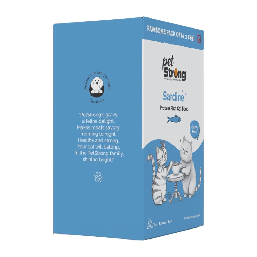 PetStrong Sardine in Gravy Cat Wet Food - Image 3