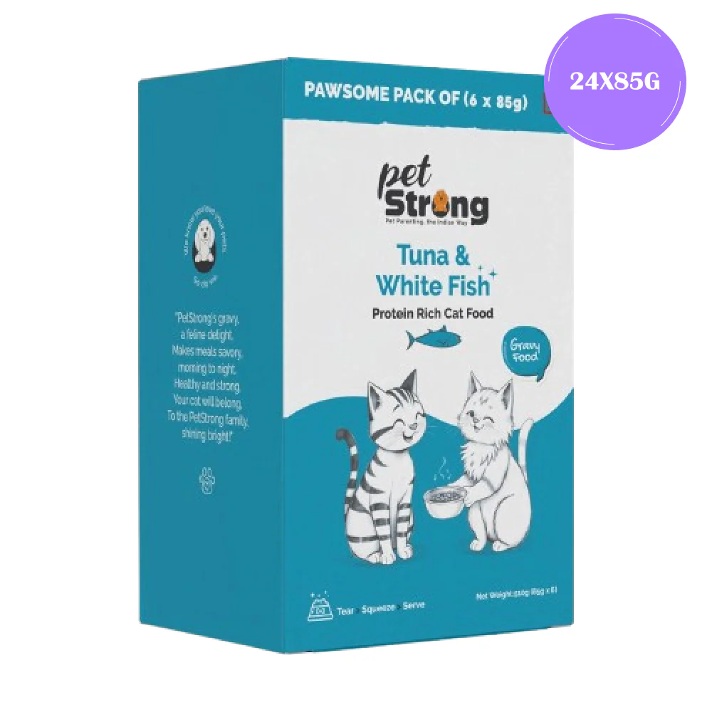 PetStrong Tuna and White Fish in Gravy Cat Wet Food - Image 10