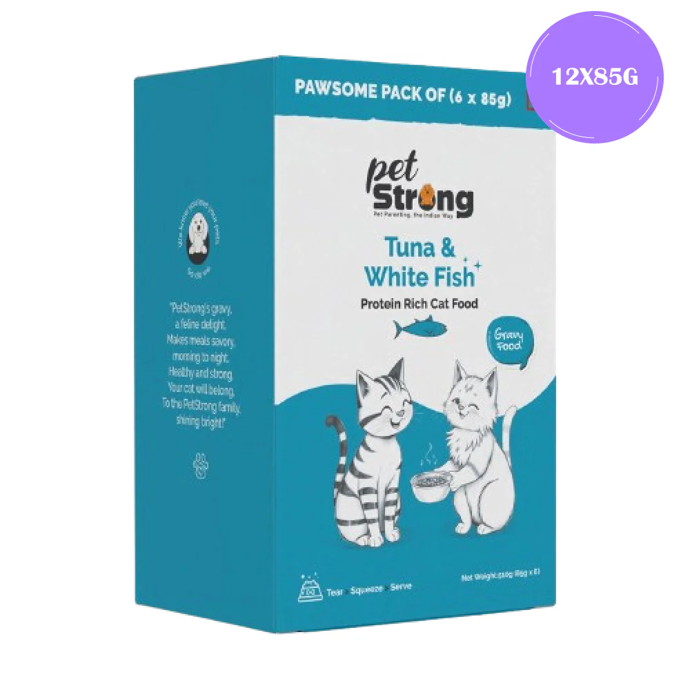 PetStrong Tuna and White Fish in Gravy Cat Wet Food - Image 9