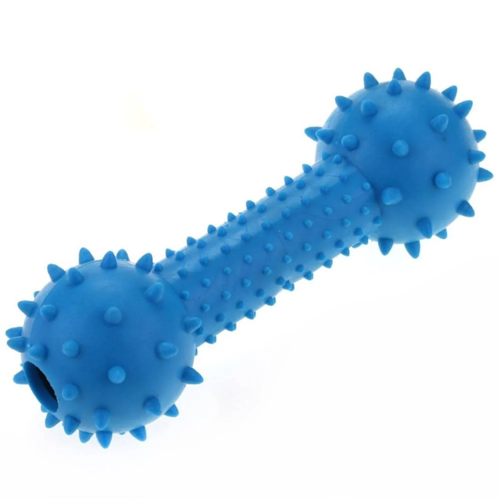 Pet Vogue Bone Shaped Rubber Chew Toy and Bouncy Rubber Ball Toys Combo for Dogs - Image 2