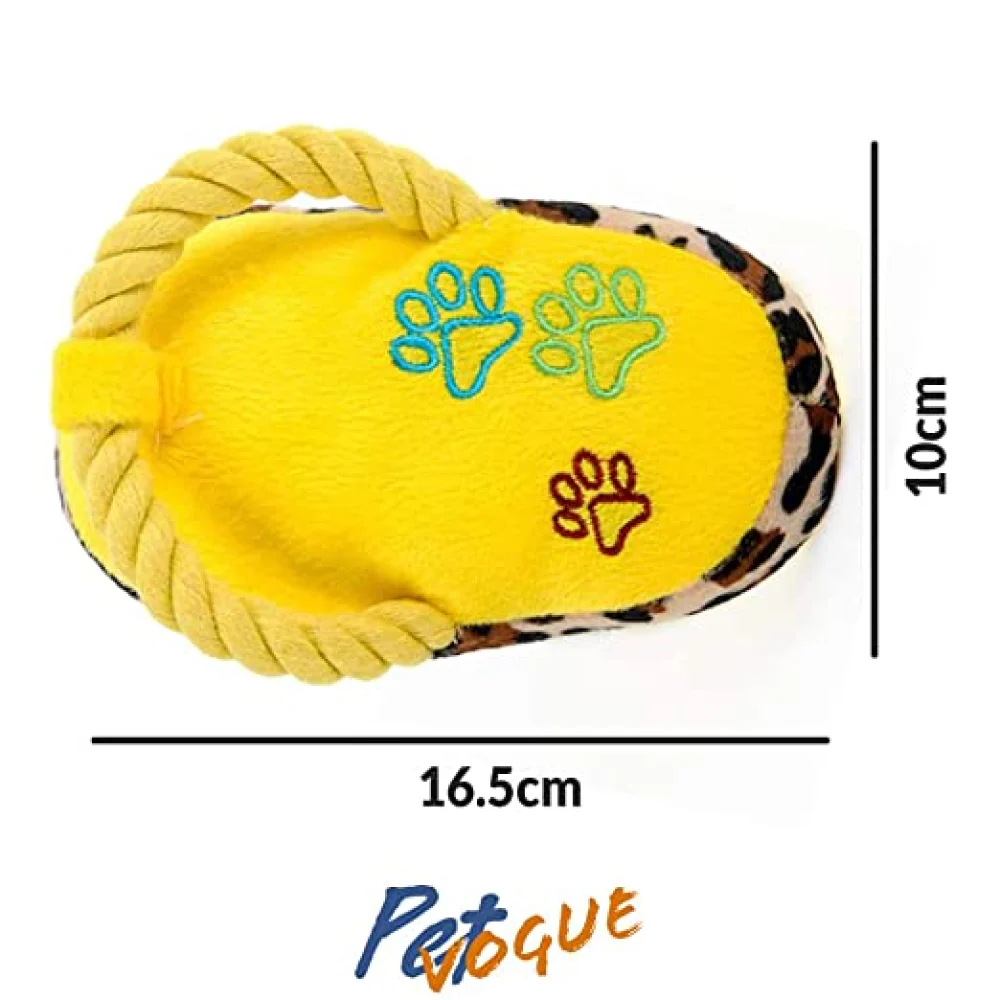 Pet Vogue Bone Shaped Rubber Chew Toy, Sandal Shaped Yellow Plush Toy & Gnawlers Calcium Milk Bone Dog Treats Combo for Dogs - Image 10