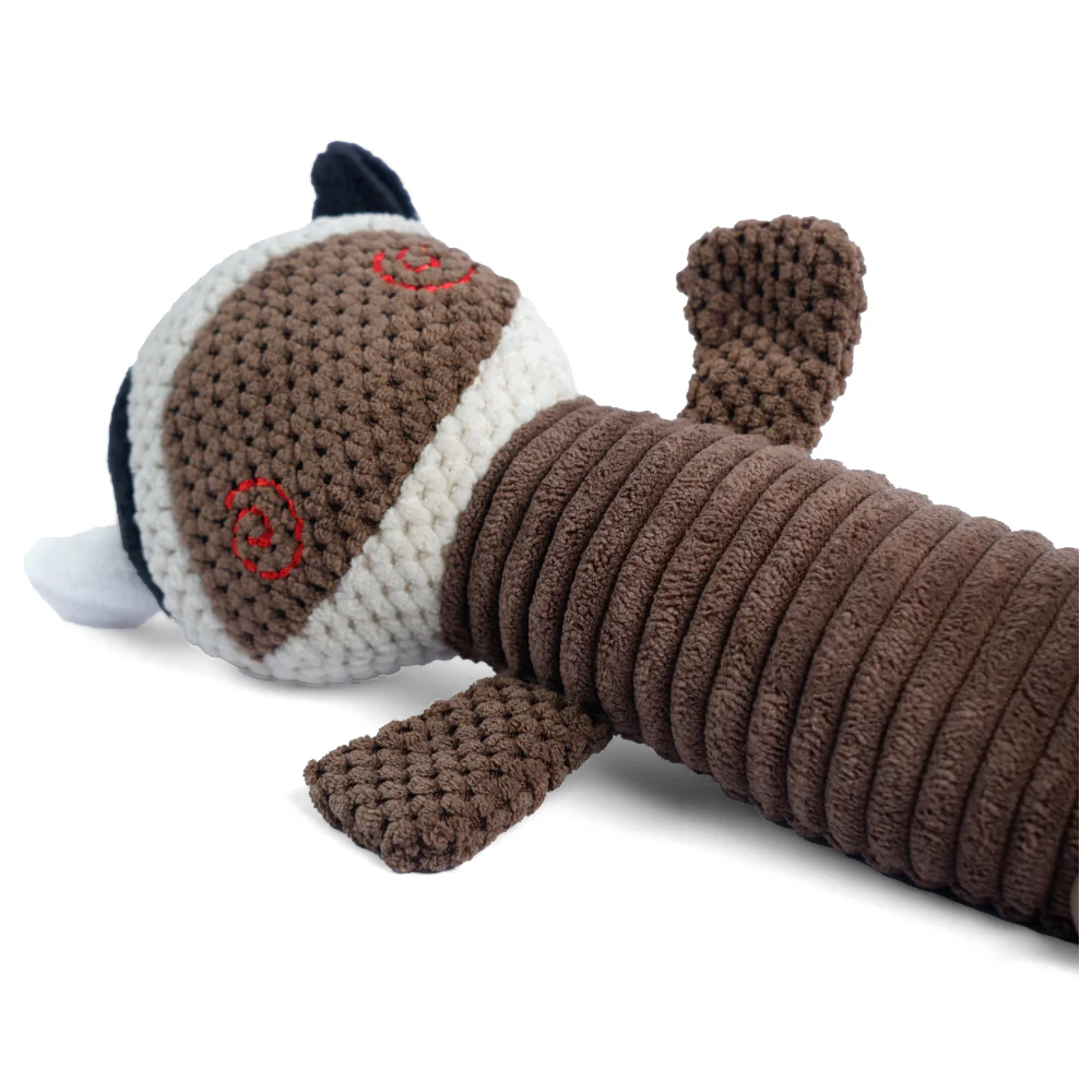Pet Vogue Cow Shaped Plush Toy for Dogs | For Soft Chewers - Image 4