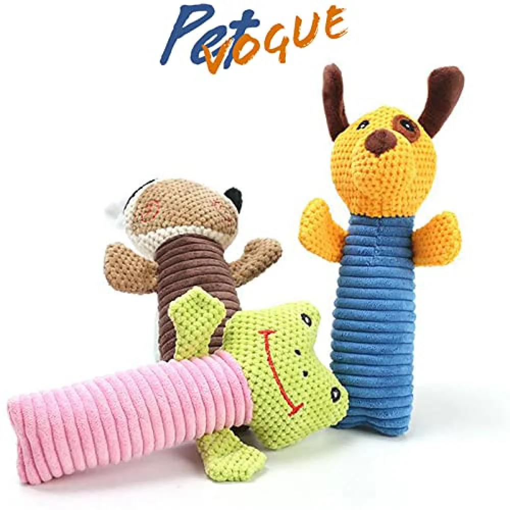 Pet Vogue Dog Shaped Plush Toy for Dogs - Image 4